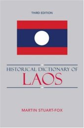 book Historical Dictionary of Laos (Historical Dictionaries of Asia, Oceania, and the Middle East)  