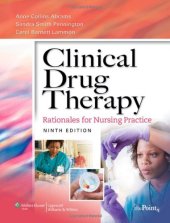 book Clinical Drug Therapy: Rationales for Nursing Practice, Ninth Edition  