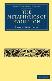 book The Metaphysics of Evolution