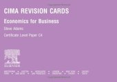 book CIMA Revision Cards: Economics for Business  