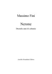 book Nerone: duemila anni di calunnie  