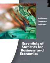 book Essentials of Statistics for Business and Economics, 6th Edition  