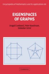 book Eigenspaces of Graphs (Encyclopedia of Mathematics and its Applications 66)  