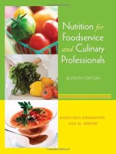 book Nutrition for Foodservice and Culinary Professionals  