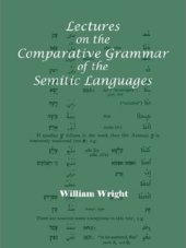 book Lectures on the Comparative Grammar of the Semitic Languages  