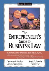 book The entrepreneur's guide to business law  