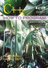 book C++ How to Program, 8th Edition  