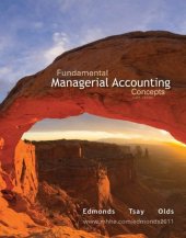 book Fundamental Managerial Accounting Concepts, Sixth Edition  