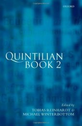 book Quintilian Institutio Oratoria: Book 2 (Bk. 2)  