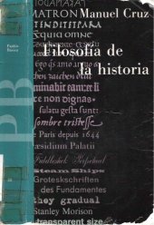 book Filosofia de la historia  