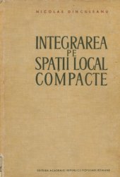 book Integrarea pe spaţii local compacte  