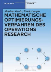 book Mathematische Optimierungsverfahren des Operations Research (De Gruyter Studium)  