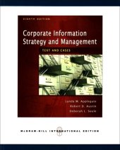 book Corporate Information Strategy and Management: Text and Cases (8th edition)  