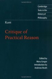 book Critique of Practical Reason