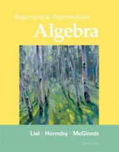 book Beginning and Intermediate Algebra  