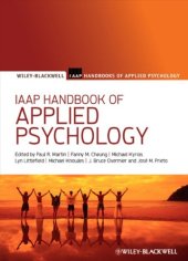 book IAAP Handbook of Applied Psychology  