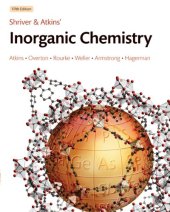 book Shriver and Atkins' Inorganic Chemistry, 5th Edition  