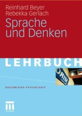 book Sprache und Denken (Basiswissen Psychologie)  