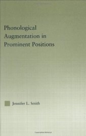 book Phonological Augmentation in Prominent Positions  