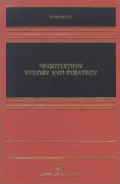 book Negotiation Theory and Strategy (Casebook)  