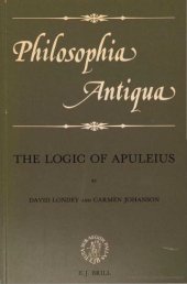 book The Logic of Apuleius. Including a complete Latin text and English translation of the Peri hermeneias of Apuleius of Madaura