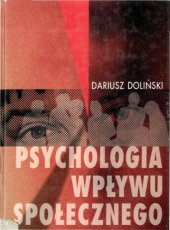 book Psychologia wpływu społecznego  