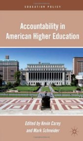 book Accountability in American Higher Education