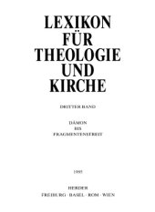 book Lexikon für Theologie und Kirche (LThK3) - Band 3  