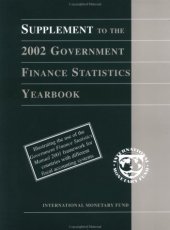 book Government finance statistics yearbook, Volume 26  