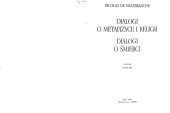 book Dialogi o metafizyce i religii Dialogi o smierci  