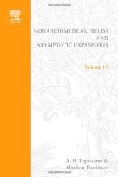 book Nonarchimedean Fields and Asymptotic Expansions