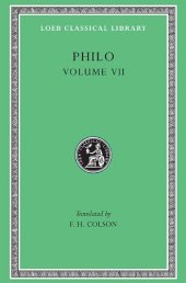 book Philo, Volume VII (On the Decalogue. On the Special Laws, Books 1-3)