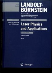 book Landolt-Börnstein: Numerical Data and Functional Relationships in Science and Technology  Part 2 