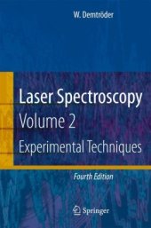 book Laser Spectroscopy: Vol. 2 Experimental Techniques