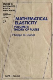 book Mathematical elasticity