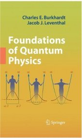 book Foundations of quantum physics