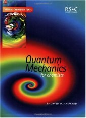 book Quantum mechanics for chemists