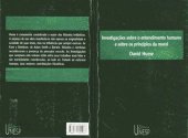 book Investigações Sobre o Entendimento Humano e Sobre os Principíos Moral - pt-BR  