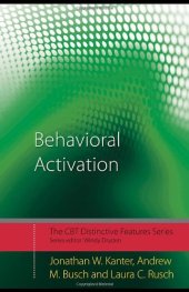 book Behavioral Activation: Distinctive Features (CBT Distinctive Features)  