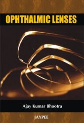 book Ophthalmic Lenses  