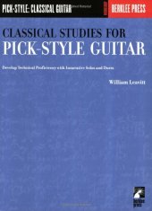 book Classical Studies for Pick-Style Guitar - Volume 1: Develop Technical Proficiency with Innovative Solos and Duets  