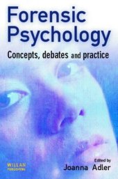 book Forensic Psychology: Concepts, Debates and Practice  