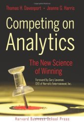 book Competing on Analytics: The New Science of Winning  