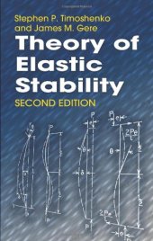 book Theory of Elastic Stability, International Student Edition, Second edition  