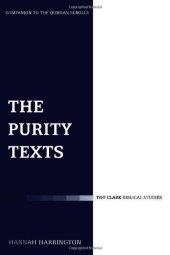 book Purity Texts (Companion To The Qumran Scrolls)  