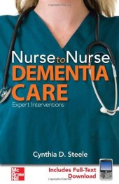 book Nurse to Nurse Dementia Care  