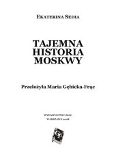 book Tajemna historia Moskwy  