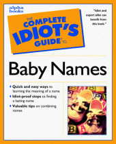 book The complete idiot's guide to baby names  