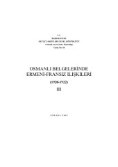 book Osmanlı Belgelerinde Ermeni-Fransız İlişkileri 1920-1922 Cilt III  