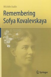 book Remembering Sofya Kovalevskaya  